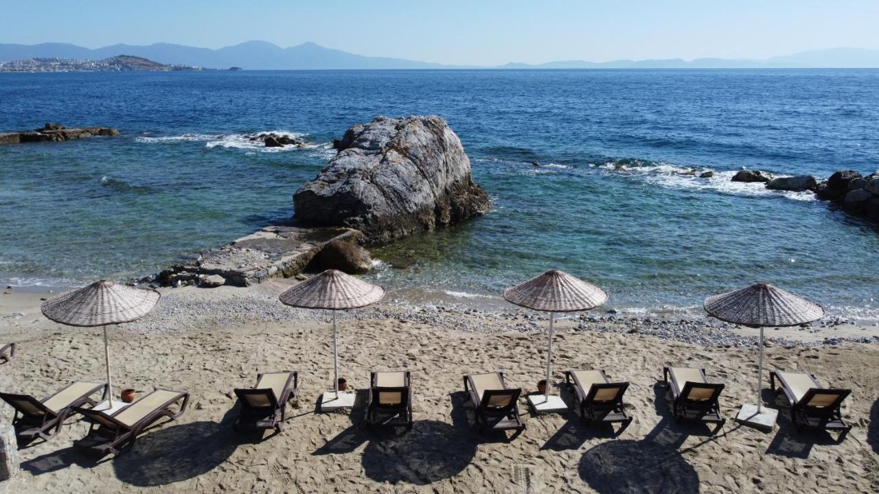 Pine Bay Holiday Resort Kuşadası Ngoại thất bức ảnh A beach on the island of Skopelos