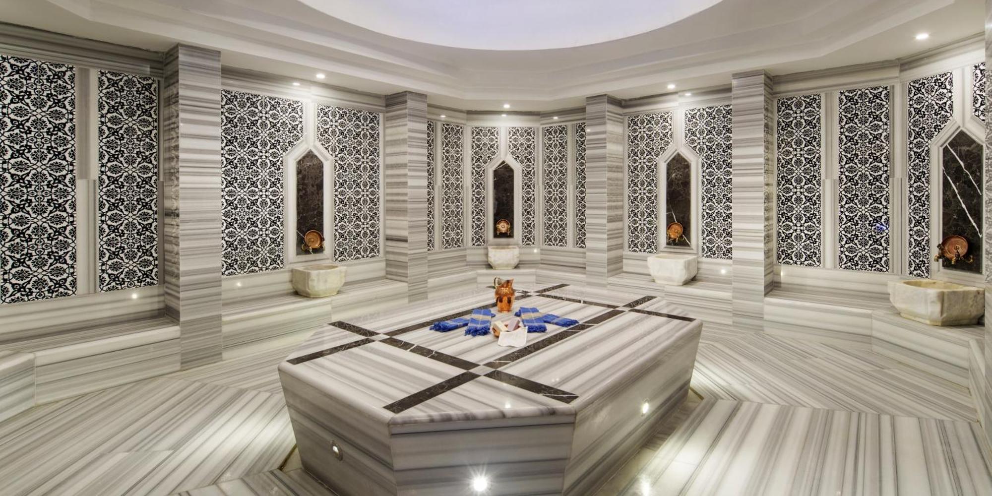 Pine Bay Holiday Resort Kuşadası Ngoại thất bức ảnh Turkish bath
